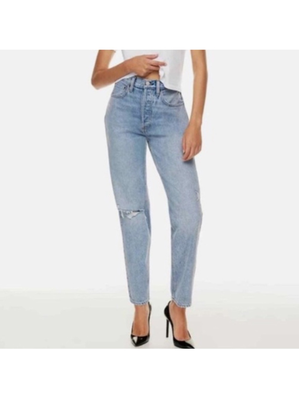 Aritzia Denim Forum 90s Boyfriend High Loose